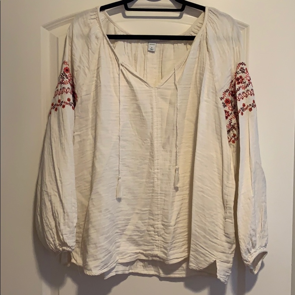OLD NAVY Peasant Blouse